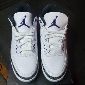 🔥 Brand New Air Jordan 3 Retro Dark Iris 🔥